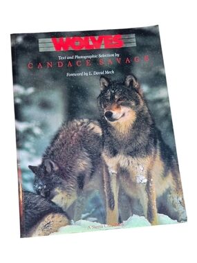 Wolves by - Brown Cover Coffee Table Book